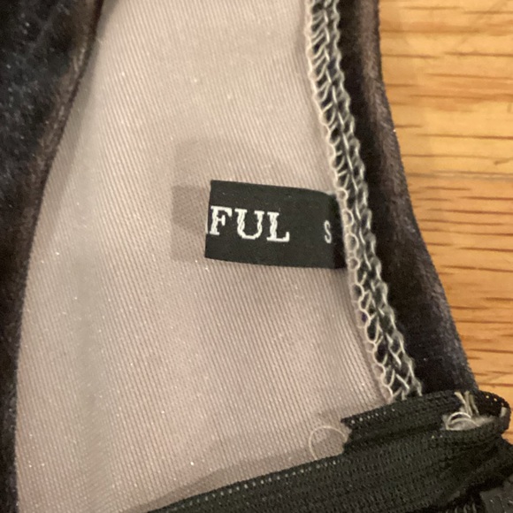 Black and Brown Ombre Maxi Dress - Picture 6 of 6